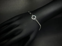 Infinity Loop – 925 Silver Multi Chain Bracelet