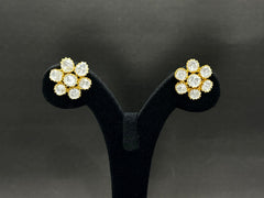 Moissanite Polki Classic Tennis Necklace Set