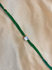 925 Silver Kundan Rakhi
