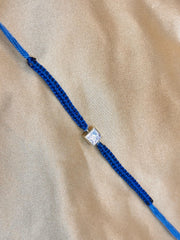 925 Silver Kundan Rakhi