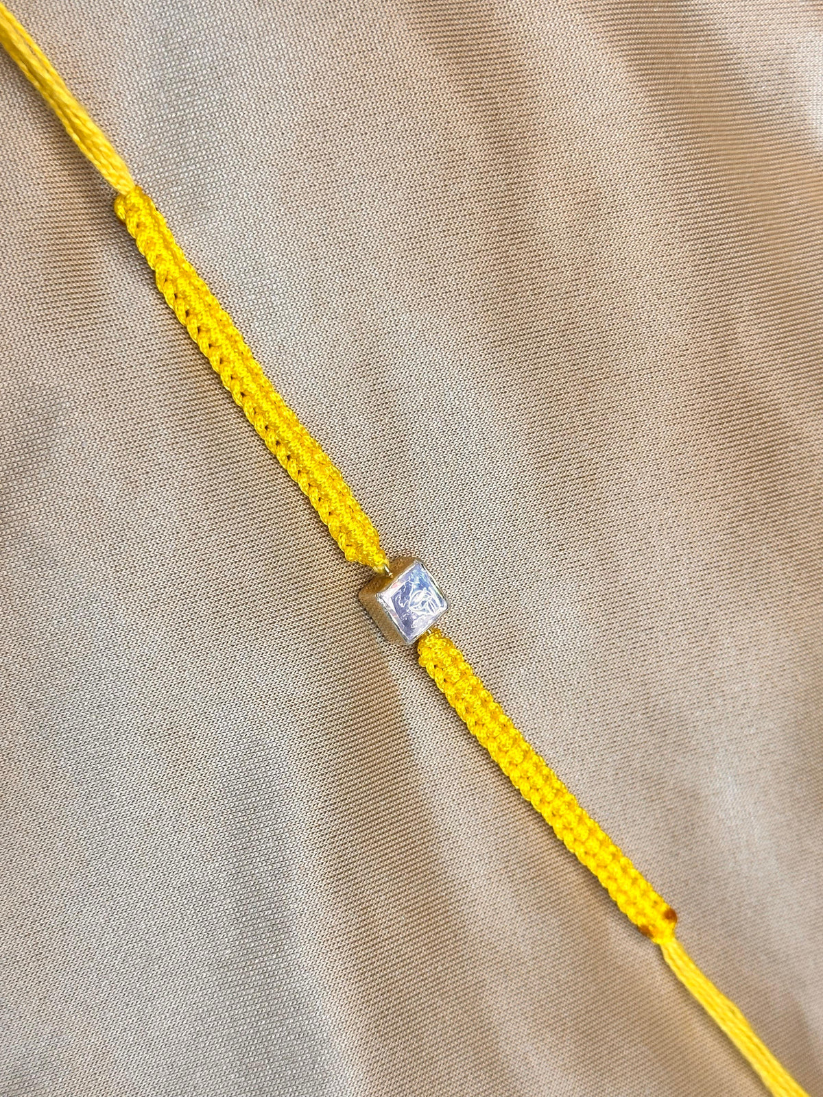 925 Silver Kundan Rakhi