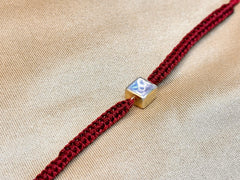 925 Silver Kundan Rakhi