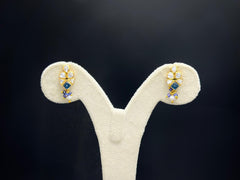Neel Chandrika – 925 Silver Kundan Polki Pearl Necklace Set
